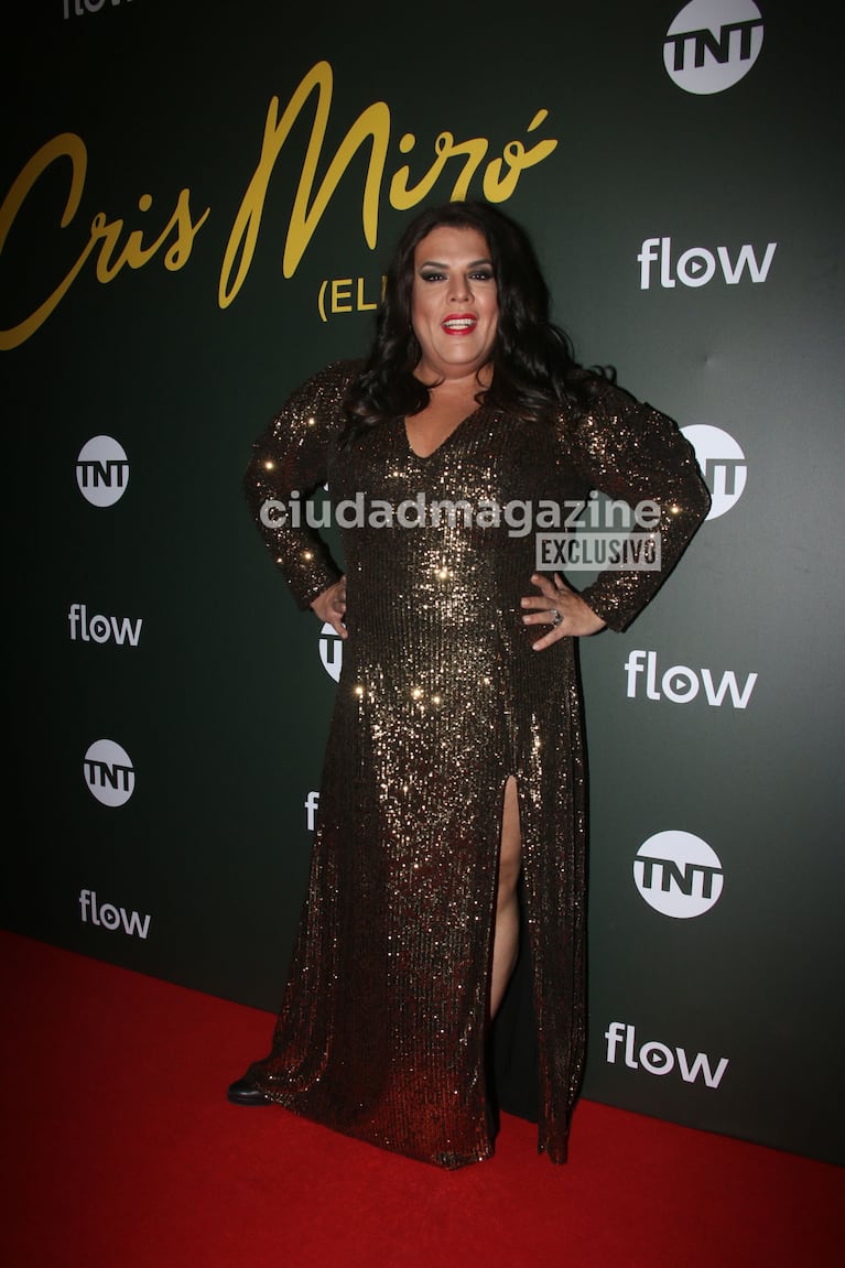 Costa en el estreno de la serie de Cris Miró (Foto: Movilpress).