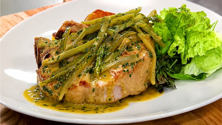 Costillitas de cerdo con salsa francesa: la receta fácil e imperdible de Christophe Krywonis. Foto: Cucinare TV
