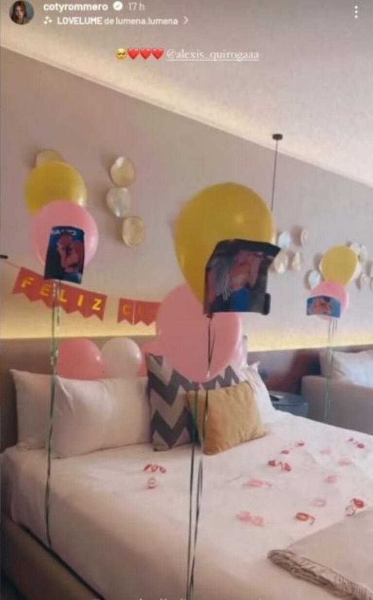 Coti Romero celebró su cumpleaños en un lujoso hotel de México: las habitaciones cuestan hasta 1500 dólares la noche