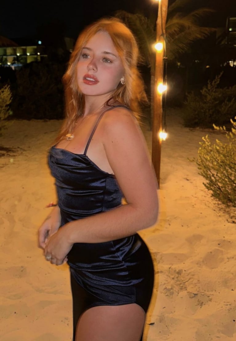 Coti Romero compartió sensuales fotos en la playa y Conejo le dedicó un picantísimo mensaje