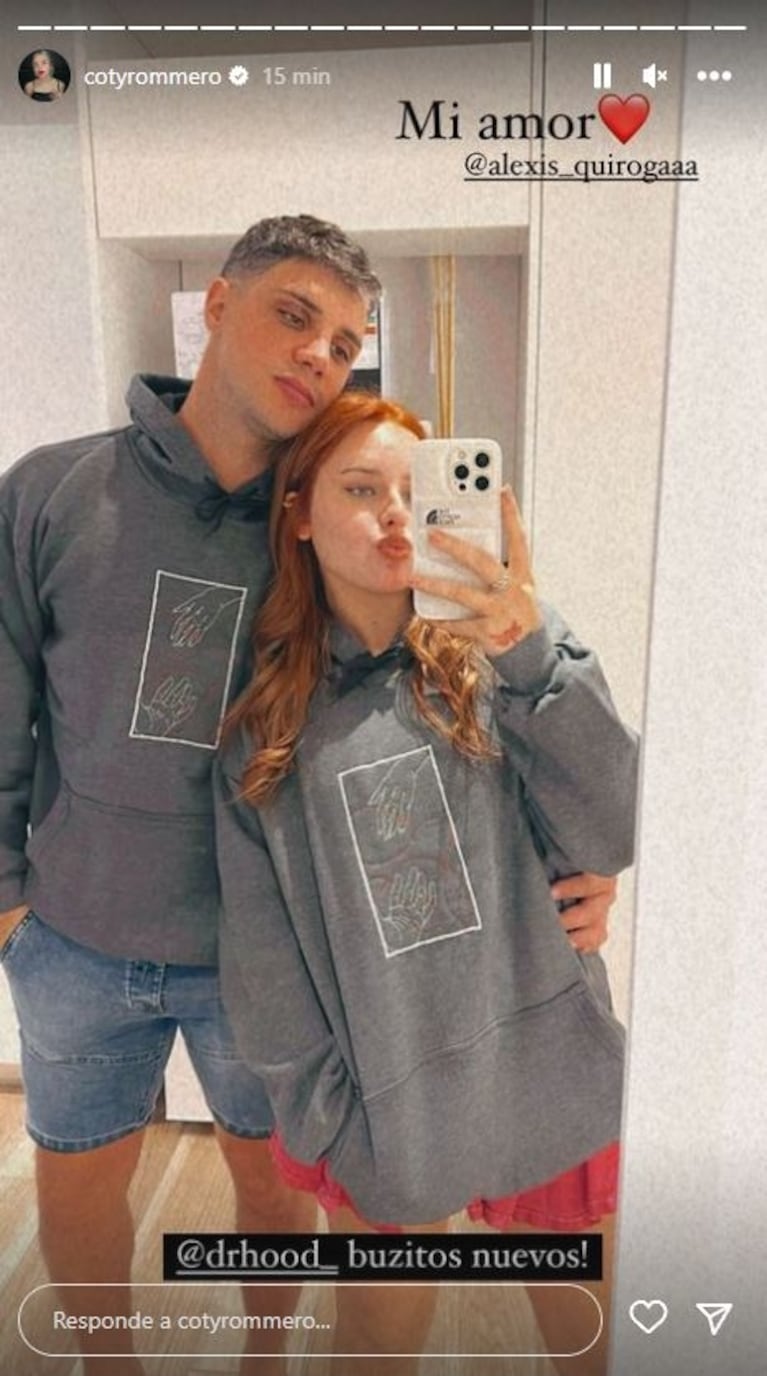 Coti Romero llegó a los 2 millones en Instagram y se cambió el color de pelo