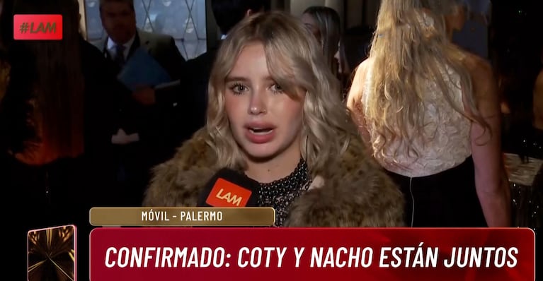 Coti Romero reveló cómo reaccionó La Tora al saber que está saliendo con su ex Nacho Castañares