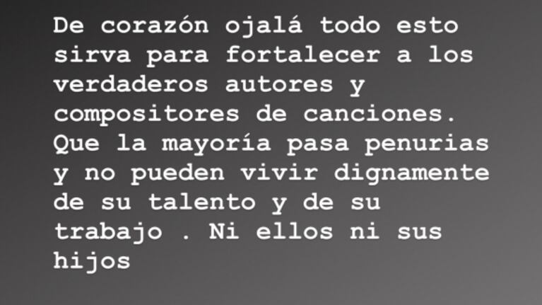 Coti Sorokin, al cruce de Diego Torres por Color esperanza: "Hizo infinidad de notas dando a entender que la escribió él, y me cansé"