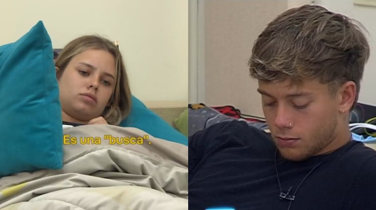 Coti y Nacho en Gran Hermano 2022. (Foto: Captura Telefe)