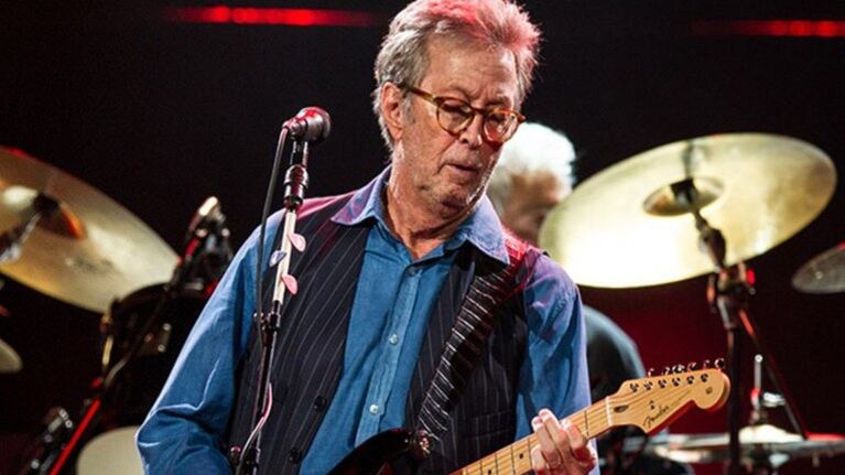 Covid-19: Eric Clapton en contra de las vacunas. Foto: AP.
