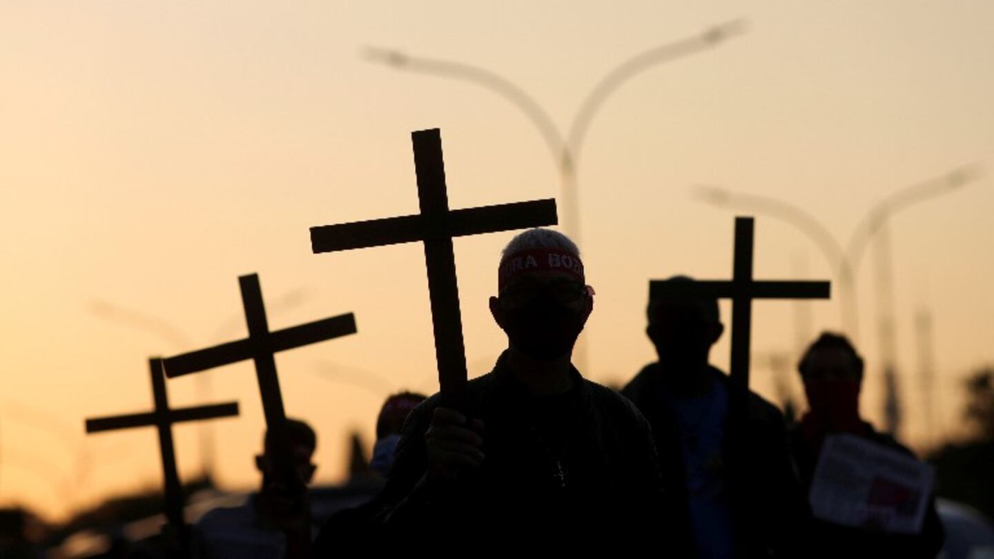 Covid: "No queremos apilar cajones en San Pablo". Foto: Reuter.