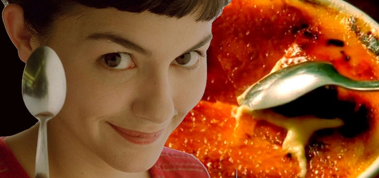 Crème brûlée, un postre francés que aparece en la película Amelie. Foto: montaje