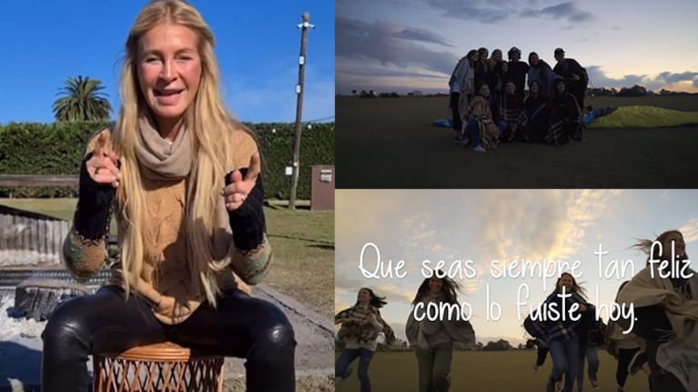 Cris le organizó a su nieta un inolvidable cumple de 15.