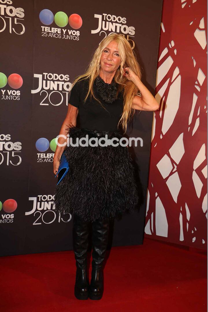Cris Morena, en la fiesta de Telefe. (Foto: Movilpress)