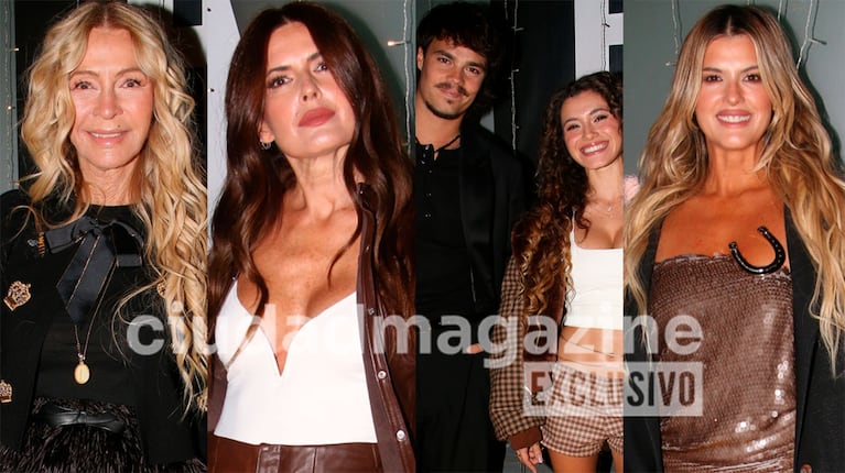 Cris Morena, Isabel Macedo, Mora Bianchi, Ramiro Spangenberg, Mery del Cerro en el estreno de Margarita 2 (Fotos: Movilpress).
