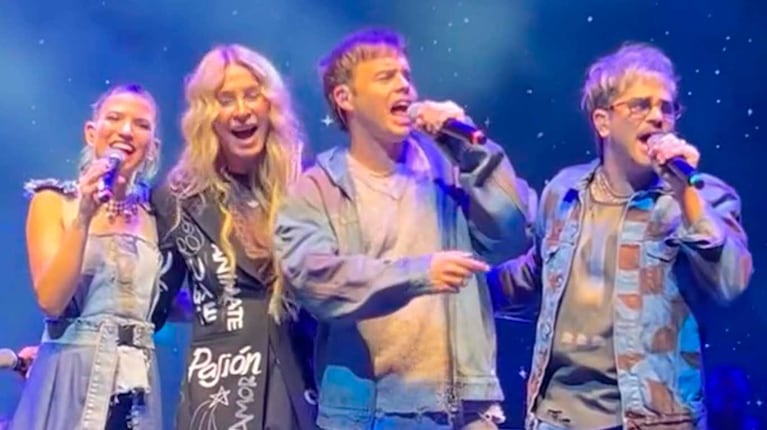 Cris Morena y los Erreway (Foto: Instagram @bycrismorena)