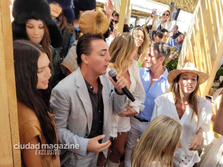 Cristian Castro se reconcilió con Heidi Clair en Punta del Este: las fotos del reencuentro