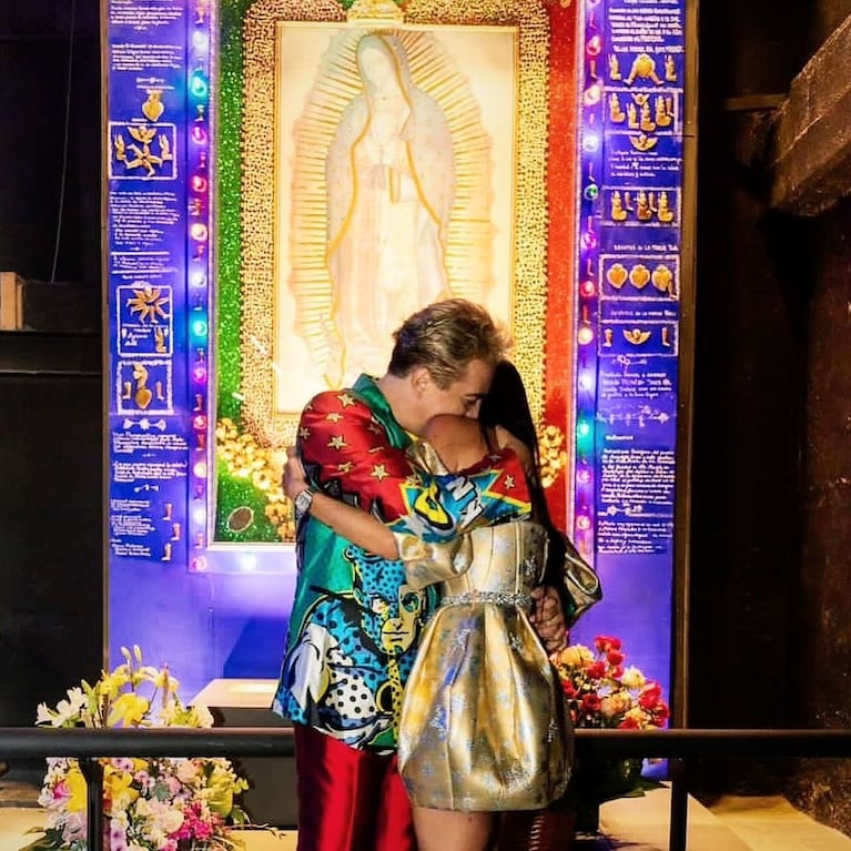 Cristian Castro y Mariela Sánchez.