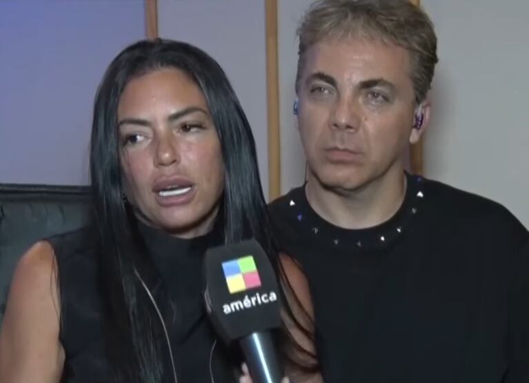 Cristian Castro y Mariela Sánchez