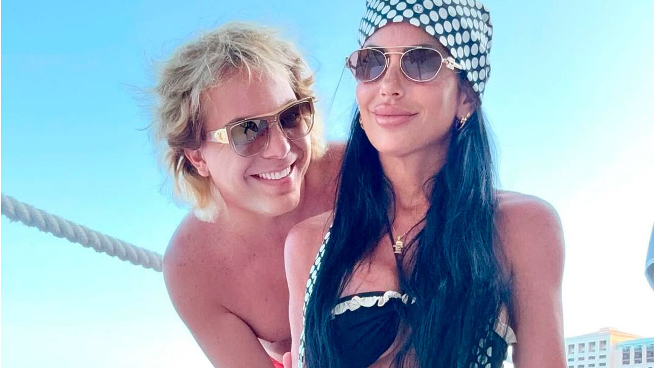 Cristian Castro y su novia, Mariela Sánchez, de viaje en Mónaco (Foto: IG @sanchez_mariela)