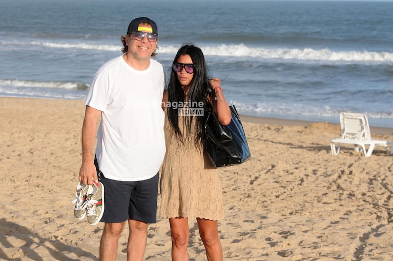 Cristian Castro y su novia, Mariela Sánchez (Foto: rsfotos/M.Rodriguez).