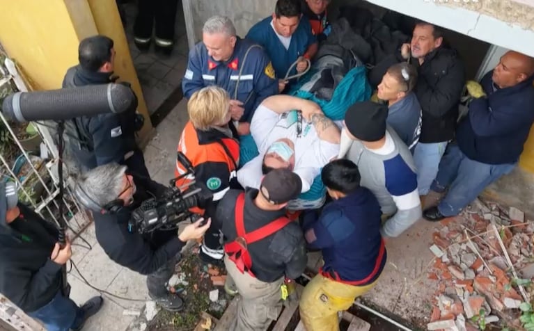 Cristian Fredes, el ex participante de Cuestión de Peso, habló tras ser rescatado de su casa