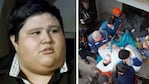 Cristian Fredes, el ex participante de Cuestión de Peso, habló tras ser rescatado de su casa. Crédito: Captura de eltrece. 
