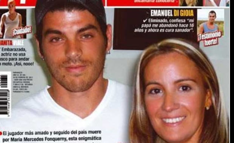 Cristian U. y su novia. (Foto: Revista Paparazzi).