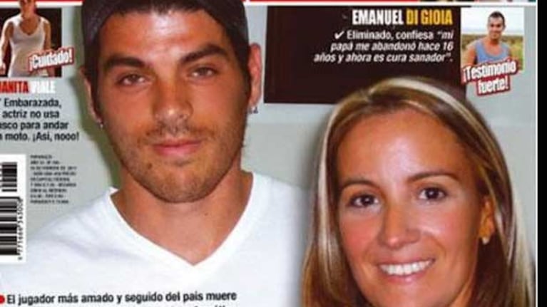 Cristian U. y su novia. (Foto: Revista Paparazzi).