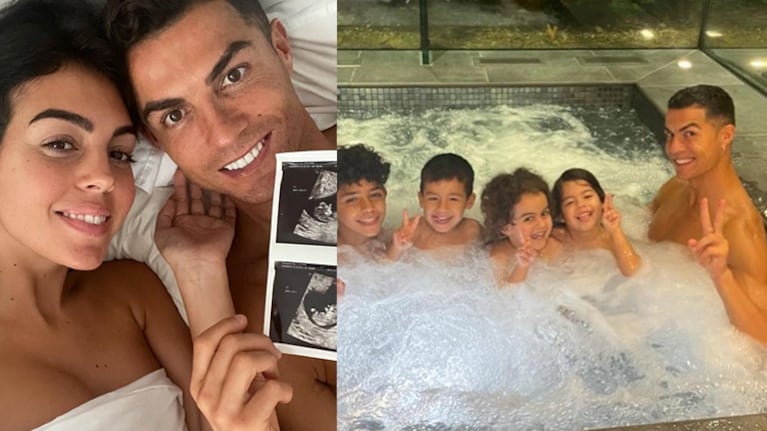 Cristiano Ronaldo y Georgina Rodríguez confirmaron que esperan mellizos.