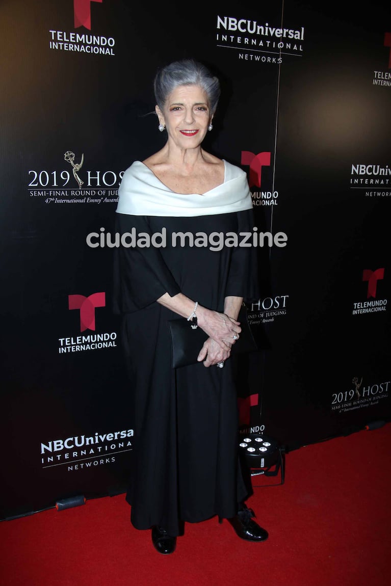 Cristina Banegas, en la Gala de votación de los Emmy Internacionales (Foto: Movilpress)