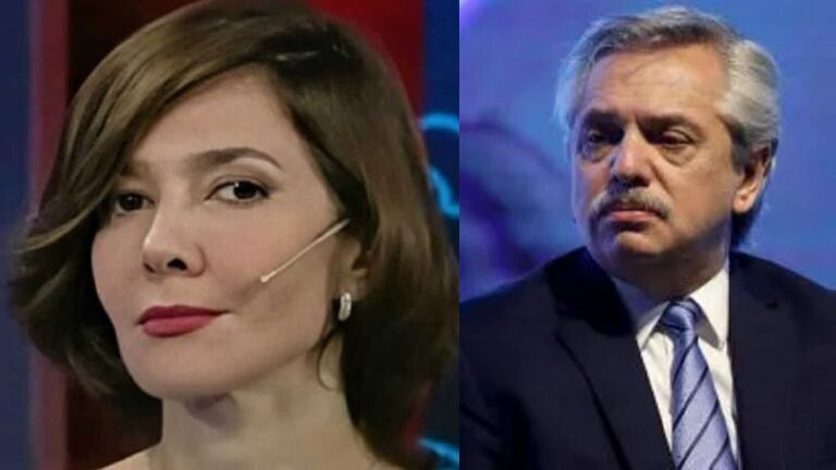 Cristina Pérez apuntó duro contra el Presidente desde su programa de radio. 