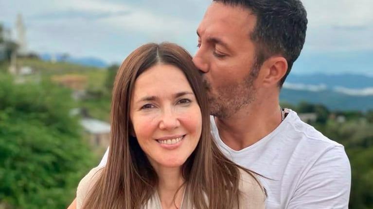 Cristina Pérez celebró cinco años de relación con Luis Petri (Foto: Instagram @cris_noticias)