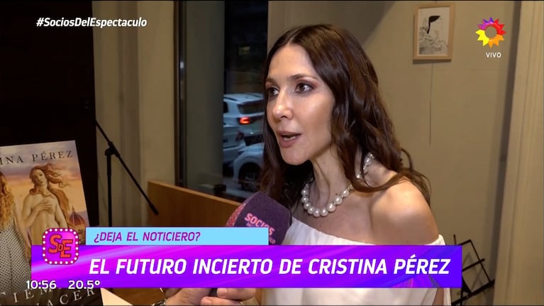 Cristina Pérez puso en duda su continuidad en Telefe: los contundentes motivos