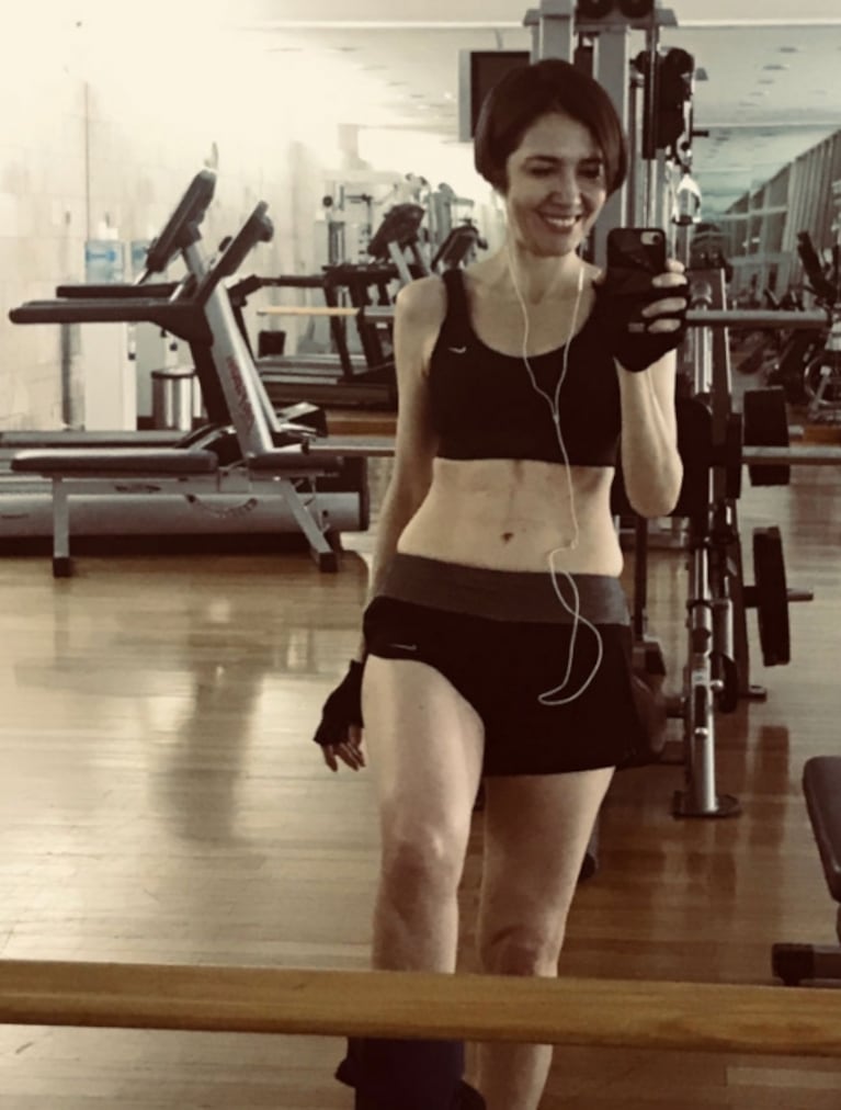 Cristina Pérez, una periodista fitness y sexy a los 43 años: "Nunca, nunca te rindas" 