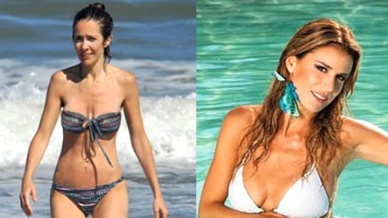 Cristina Pérez y Flavia Palmiero. (Fotos: Web)