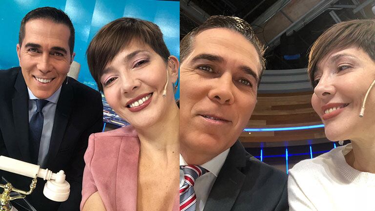Cristina Pérez y Rodolfo Barili 