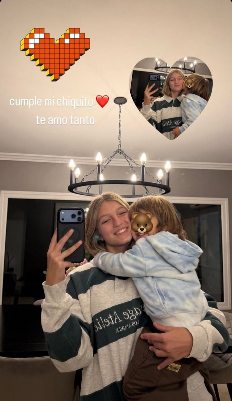 Cruz Urcera cumplió 2 años: torta de dinosaurios, familia unida y el emotivo mensaje de Nicole Neumann. Crédito: Instagram