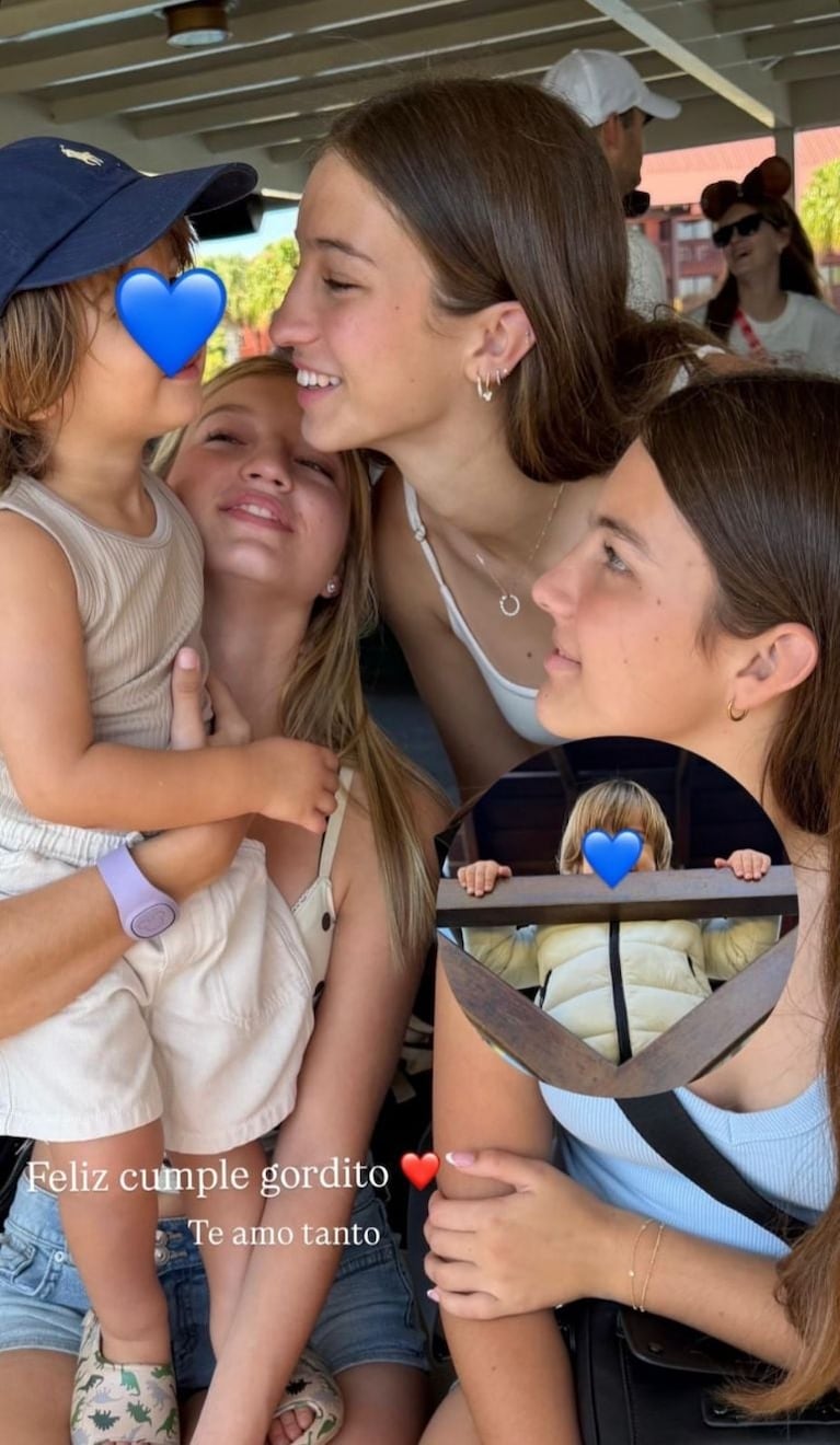 Cruz Urcera cumplió 2 años: torta de dinosaurios, familia unida y el emotivo mensaje de Nicole Neumann. Crédito: Instagram