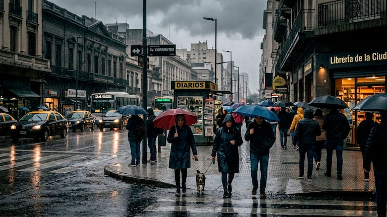 ¿Cuándo vuelve el sol? Qué dice el SMN para esta semana (foto IA)