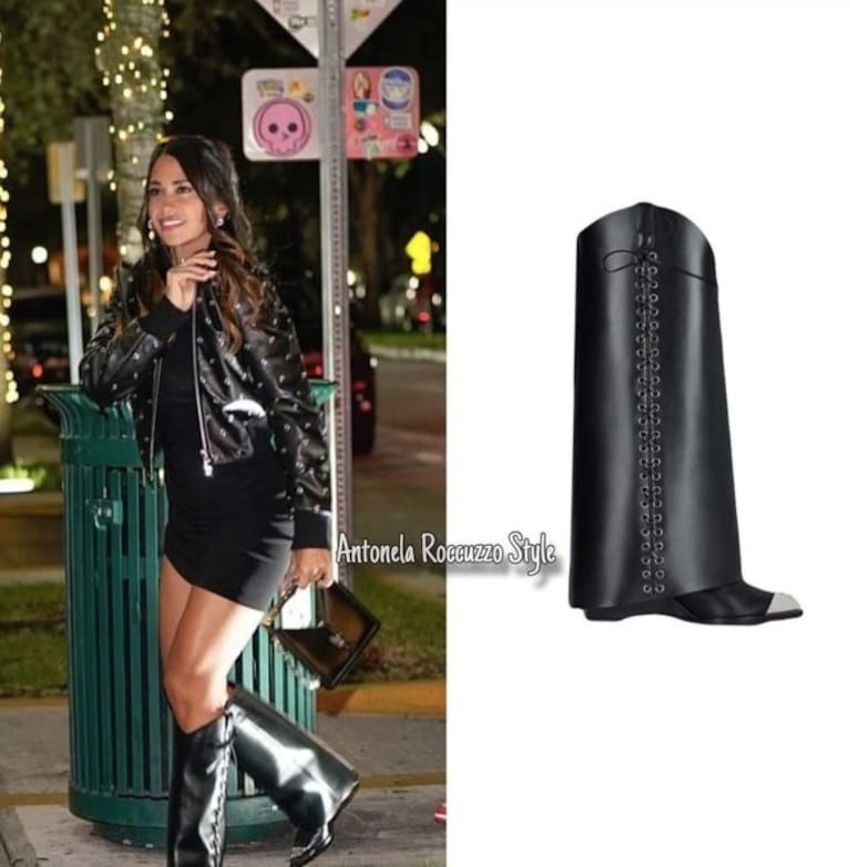 Cuánto cuesta el millonario outfit de Antonela Roccuzzo para salir a cenar con Lionel Messi en Miami