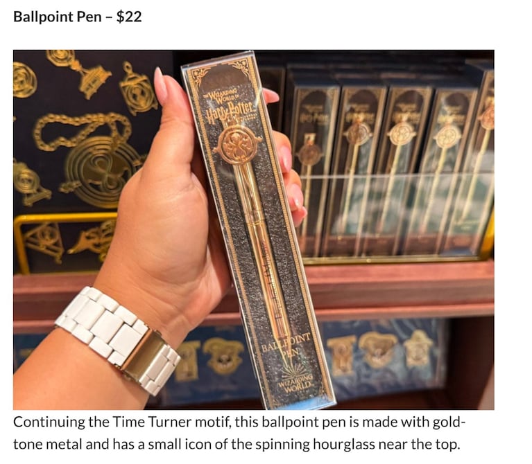 Cuánto cuesta la lapicera “giratiempo” de Harry Potter que usó Leo Messi para su carta de despedida