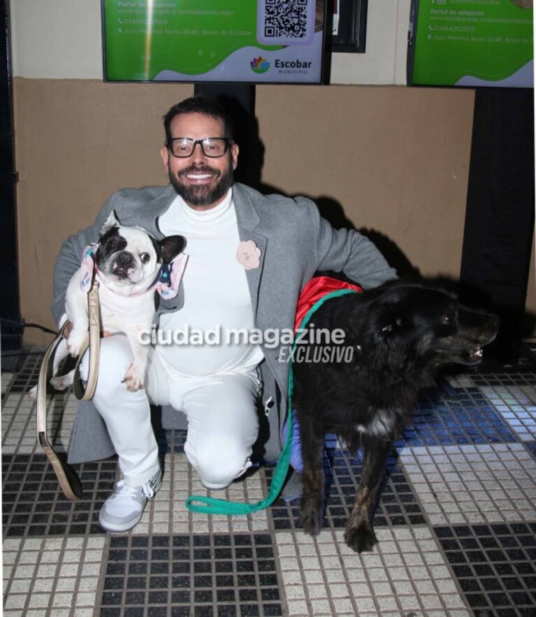 Cumbre de famosos en el cine junto a sus mascotas: Carmen, Moria, Camila Homs y Alex Caniggia con Melody Luz dijeron presente