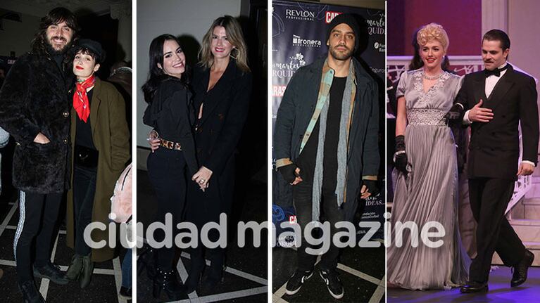 Cumbre de famosos en el debut teatral de Cande Vetrano