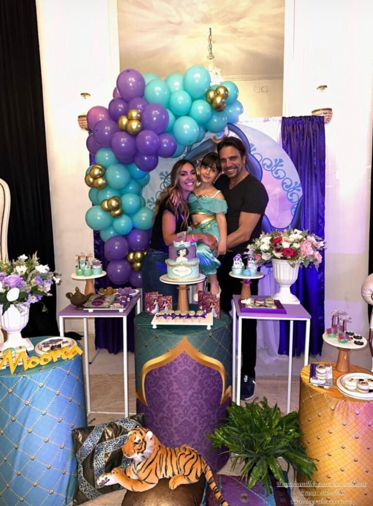 Cumpleaños hija de Floppy Tesouro (Foto: Instagram).