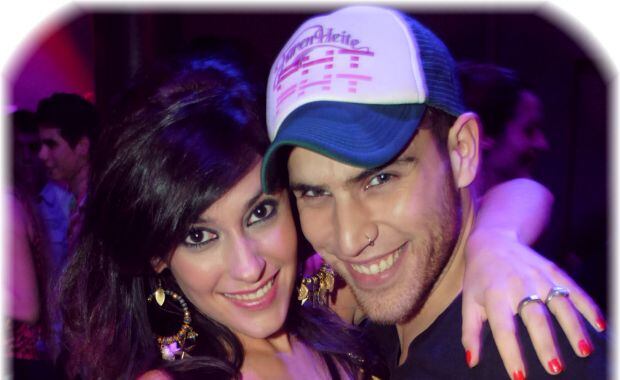 Cumpleaños y reencuentro de ex GH y Soñando por bailar. (Foto: Jésica Hereñú y Emiliano Messina)