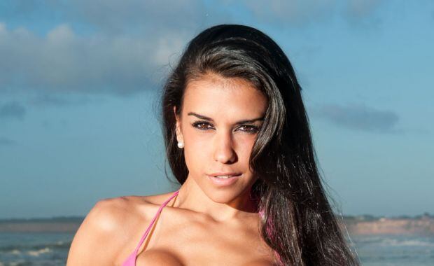 Cynthia Aller, ex azafata de A todo o nada. (Foto: CH Fotografía)
