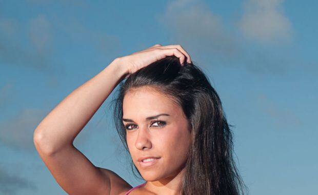 Cynthia Aller, ex azafata de A todo o nada. (Foto: CH Fotografía)