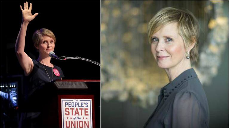 Cynthia Nixon, actriz de Sex & the city, lanzó su candidatura a gobernadora de Nueva York
