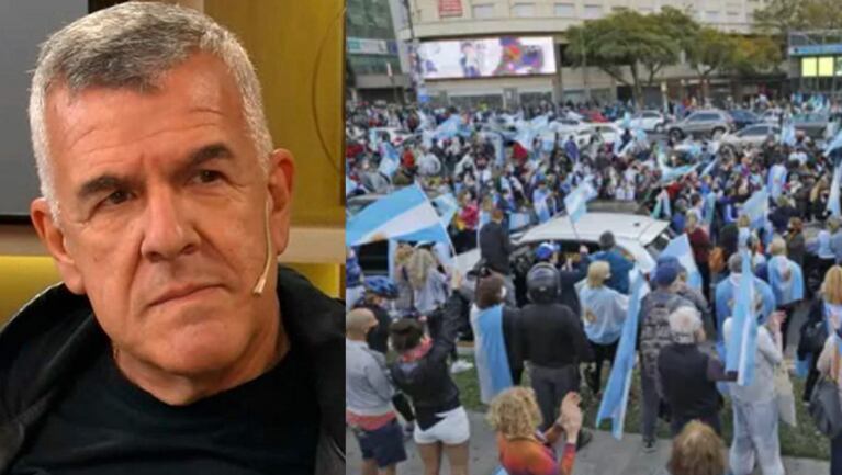 Dady apuntó contra los ciudadanos que se manifestaron en contra del Gobierno.