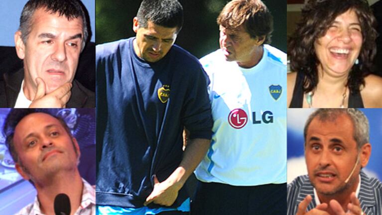 Dady Brieva, Tartu, la Negra Vernaci y Jorge Rial, algunos de los que opinaron del escándalo Riquelme-Falcioni.
