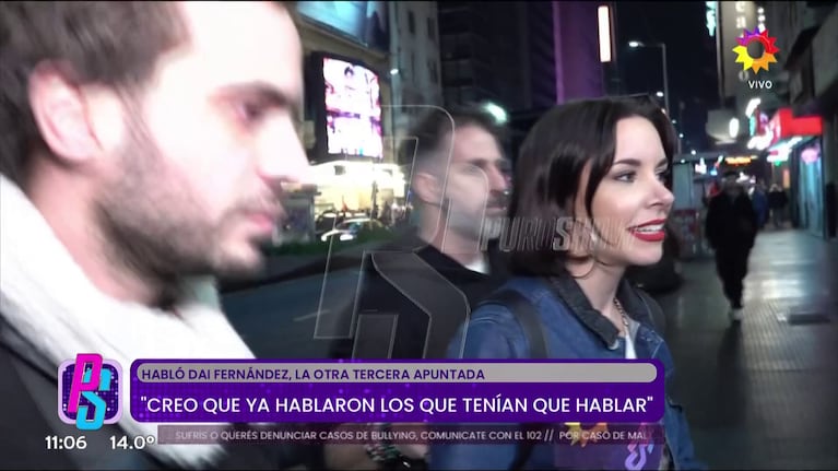 Dai Fernández habló en Puro Show (Foto: captura de eltrece).