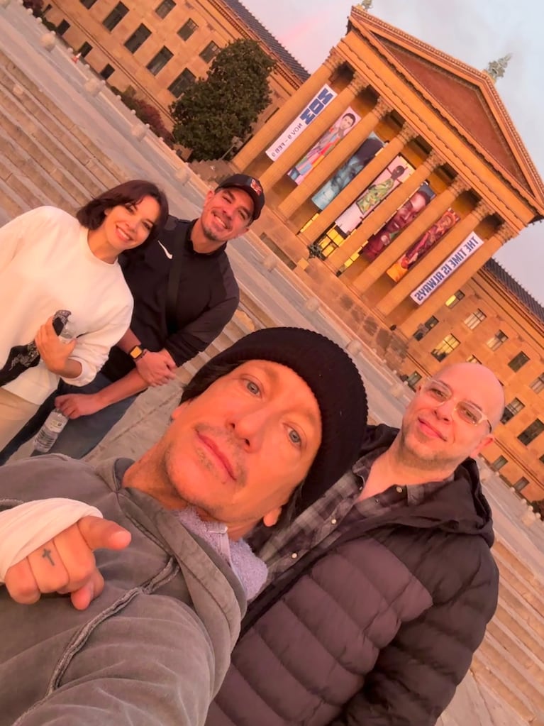 Dai Fernández y Nico Vázquez en Filadelfia.