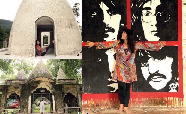 Daisy May Queen en India. (Fotos: revista Gente)