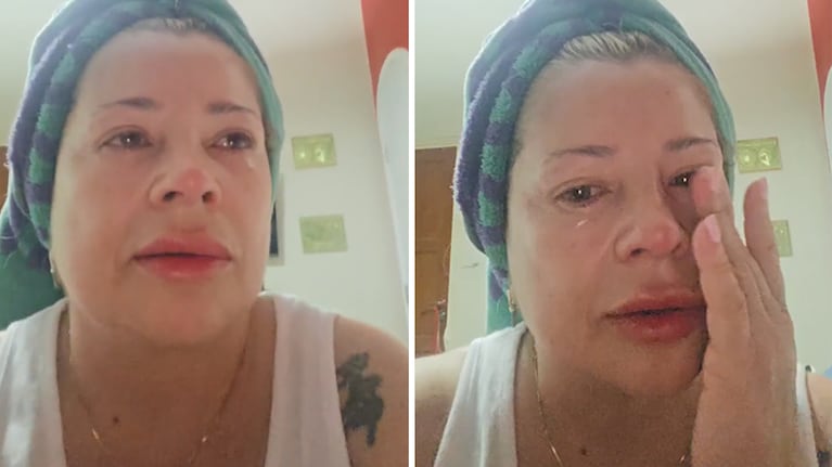Dalila se mostró muy angustiada en redes (Foto: Instagram @dalilaoficial.ok)